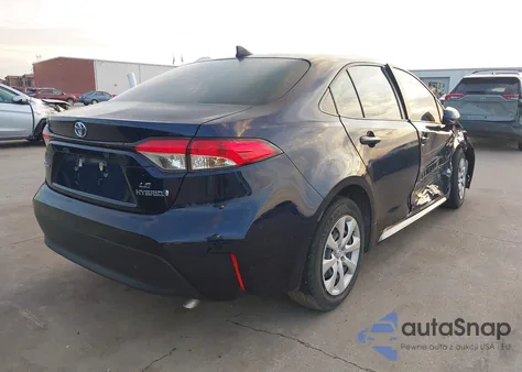 2023 Toyota Corolla Hybrid Le from USA, damaged, VIN JTDBCMFE1PJ014245